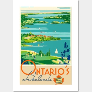 Poster Ontario Lakelands Posters and Art